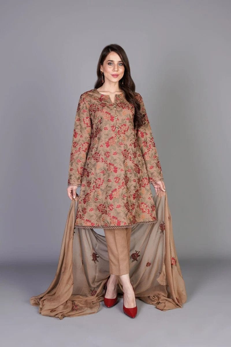 Bareeze BR-5026 Embroidered Lawn 3pc